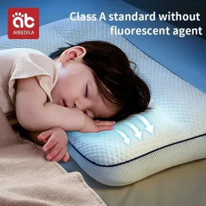 AIBEDILA Baby Neck Pillow - Orthopedic Travel Pillow for Newborns
