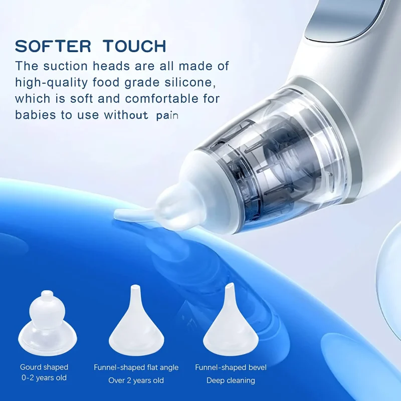 Electric Baby Nasal Aspirator - Gentle Suction with Soothing Music - Image 5