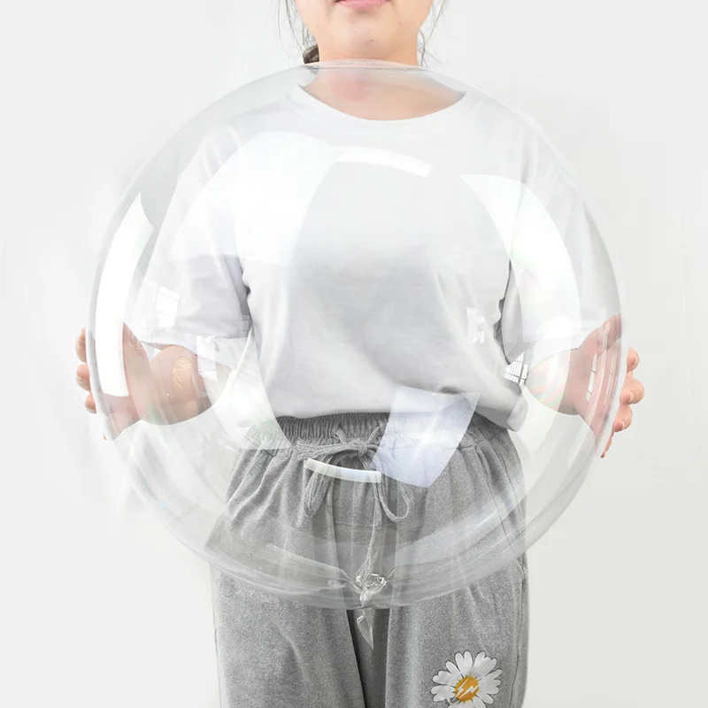 10pcs Transparent Bubble Balloons - Clear Party Decor for Baby Showers - Image 5