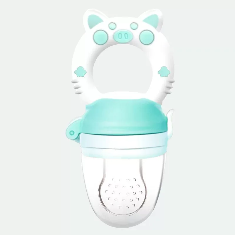 Baby Food Feeding Spoon Juice Extractor Fruit Feeder Pacifier Baby Feeding Bottle Silicone Gum Fruit Vegetable Bite Eat Feeder - Image 6