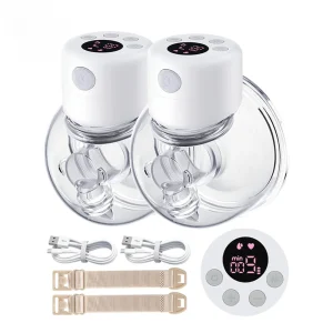 Wearable Electric Breast Pump - High Suction, Automatic, Wireless, and Portable