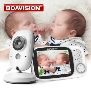 VB603 Wireless Baby Monitor with LCD Screen - Two-Way Audio & Night Vision