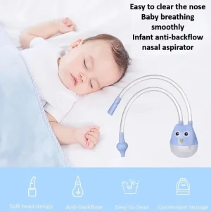 Needle Tube Nasal Aspirator - Baby Nose Cleaner and Rhinitis Nasal Washer
