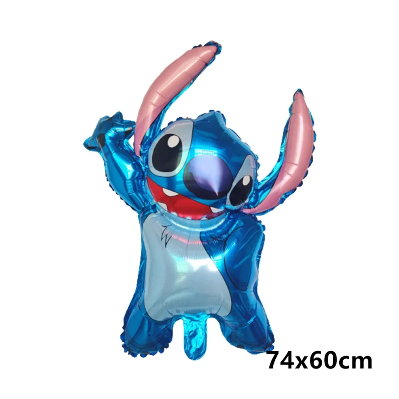 Disney Lilo & Stitch Themed Party Balloons - Cartoon Helium Latex Balloons for Baby Showers - Image 2
