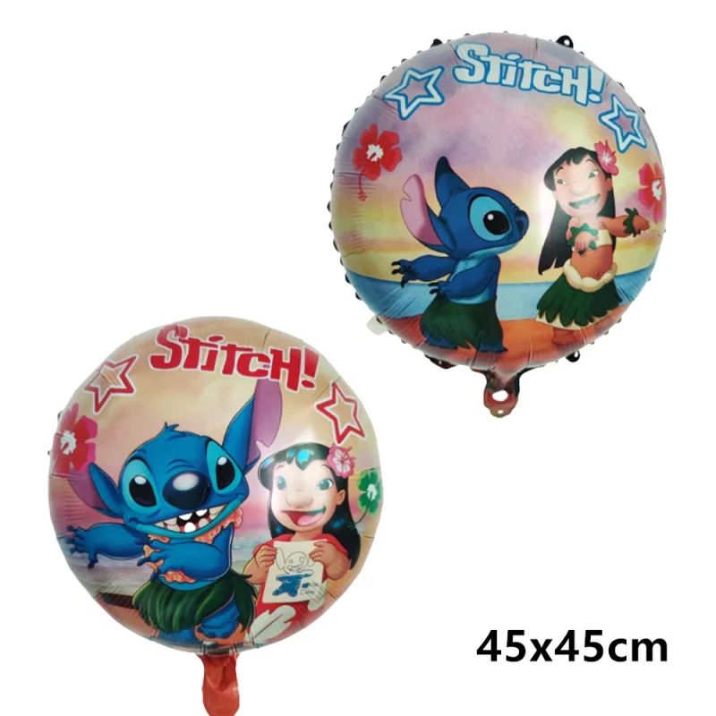 Disney Lilo & Stitch Themed Party Balloons - Cartoon Helium Latex Balloons for Baby Showers - Image 4