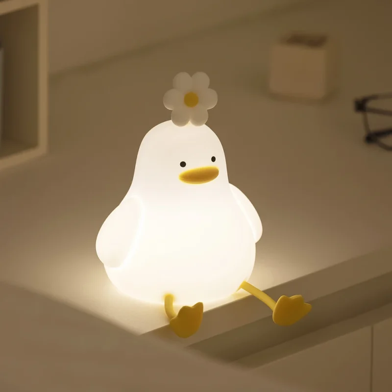Animal Shaped Night light LED cute panda rabbit light USB charging timed bedside decoration Children's eye protection - Image 2