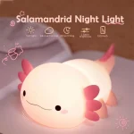 Silicone Rechargeable Nursery Lamp with Touch Control - USB Rechargeable Table Lamp