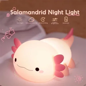 Silicone Rechargeable Nursery Lamp with Touch Control - USB Rechargeable Table Lamp