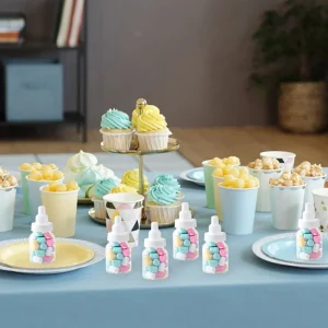 12pcs Baby Bottle Candy Favors - Gender Reveal Party Decorations
