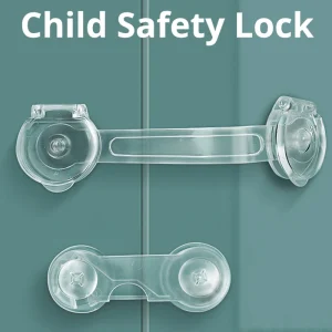 Children's Safety Lock - Protection Lock for Drawers, Cabinets, and Refrigerator Doors