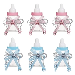 Bear Bottle Candy Boxes - Favors for Gender Reveal or Baby Showers