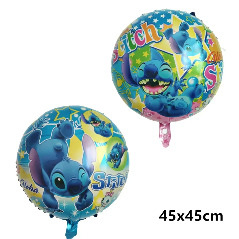 Disney Lilo & Stitch Themed Party Balloons - Cartoon Helium Latex Balloons for Baby Showers - Image 5