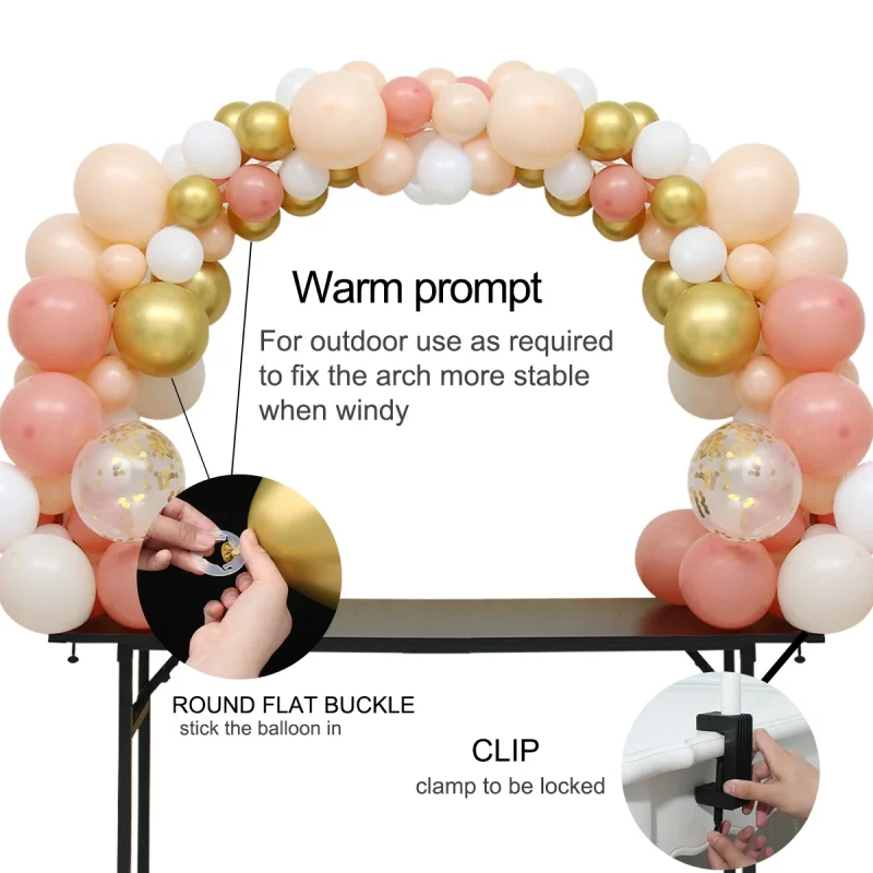 Adjustable Table Balloon Arch Stand - Baby Shower and Party Decor - Image 3
