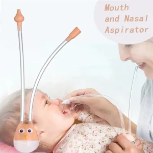 Baby Nasal Aspirator - Mouth Suction Type with Anti-Reflux Design