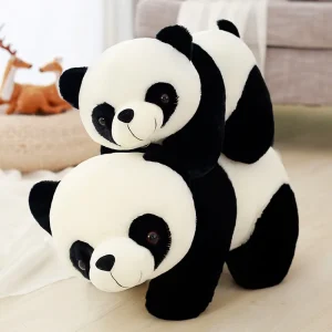 Cute Baby Panda Plush Pillow - Soft Stuffed Gift for Kids
