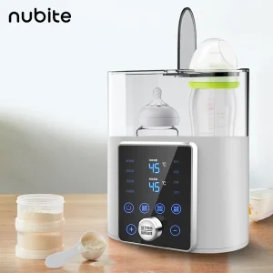 Multi-Function 8-in-1 Baby Bottle Warmer - Timer & Sterilizer for Milk/Formula