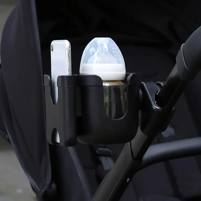 Pram Cup Holders Children's Stroller Bottle Holders Pram Bottle Holders Anti-Slip Design Pram Accessories Mobile Phone Holders - Image 3