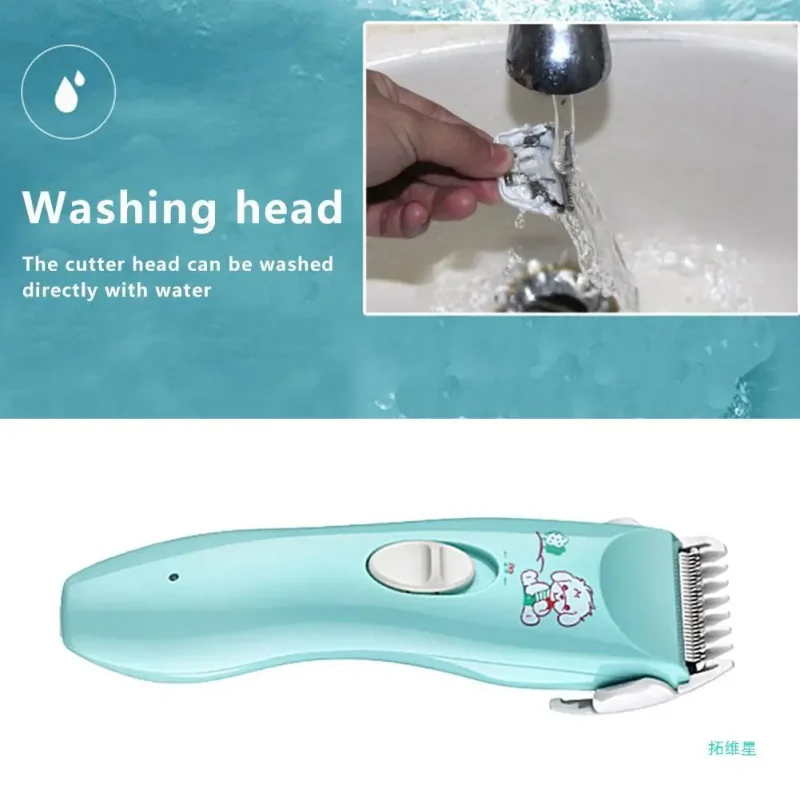 Silent Electric Baby Hair Clipper - Quiet Trimmer for Kids, Infants & Pets - Image 5