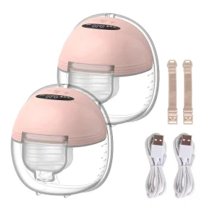 Wearable Breast Pump - Hands-Free, Electric, Portable, Silent, BPA-Free Milk Collector