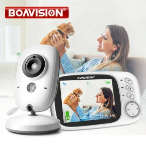 VB603 Wireless Baby Monitor with LCD Screen - Two-Way Audio & Night Vision