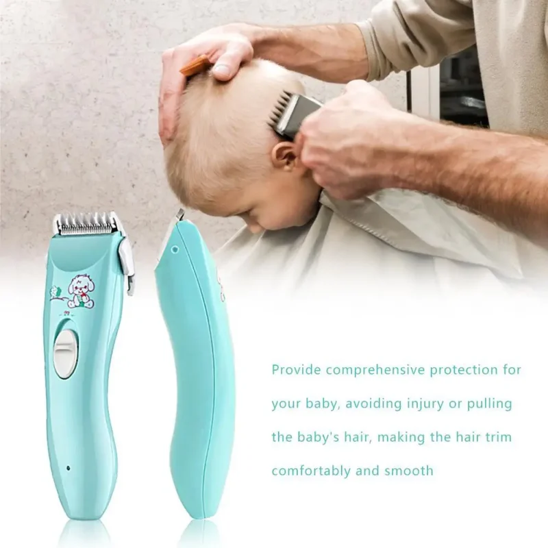 Silent Electric Baby Hair Clipper - Quiet Trimmer for Kids, Infants & Pets - Image 4