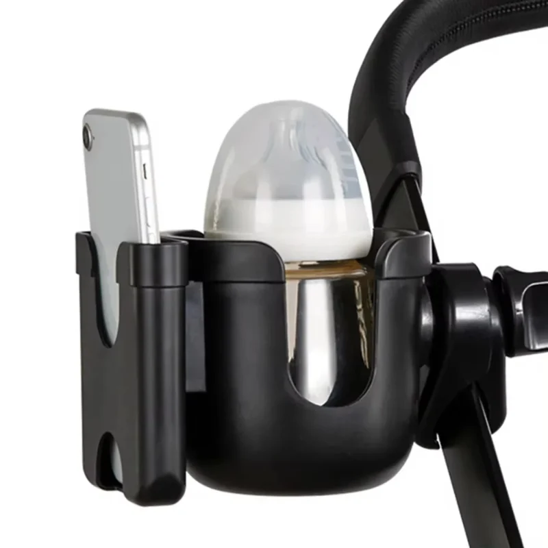 Pram Cup Holders Children's Stroller Bottle Holders Pram Bottle Holders Anti-Slip Design Pram Accessories Mobile Phone Holders - Image 6