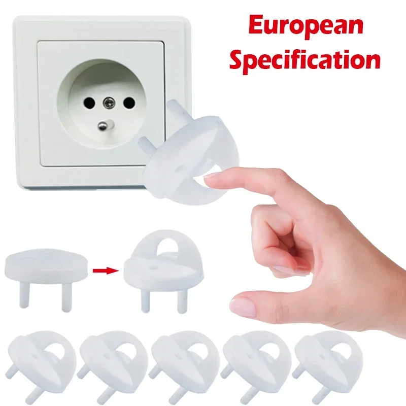 5pcs/10pcs Children Anti Electric Shock Protector Cover Baby Security Protection Electrical Safety Socket Protective Cover - Image 3