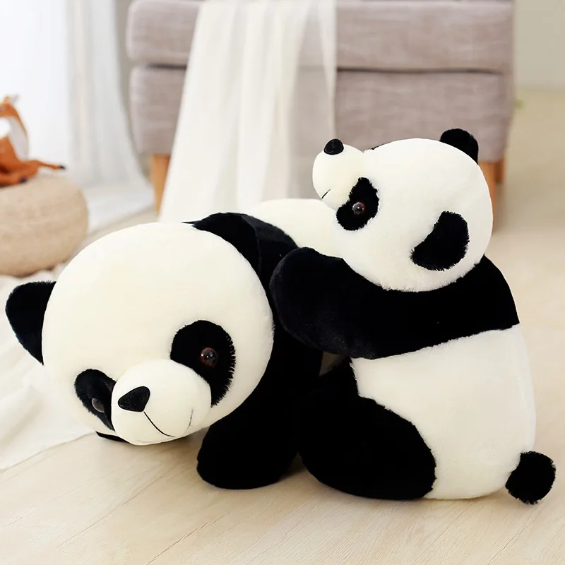 Cute Baby Panda Plush Pillow - Soft Stuffed Gift for Kids - Image 5