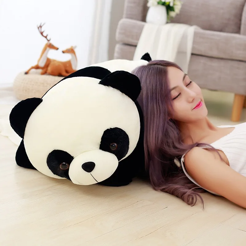 Cute Baby Panda Plush Pillow - Soft Stuffed Gift for Kids - Image 3