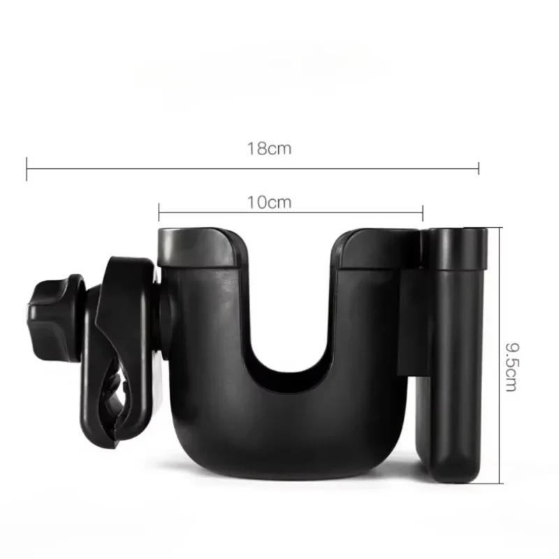 Pram Cup Holders Children's Stroller Bottle Holders Pram Bottle Holders Anti-Slip Design Pram Accessories Mobile Phone Holders - Image 5