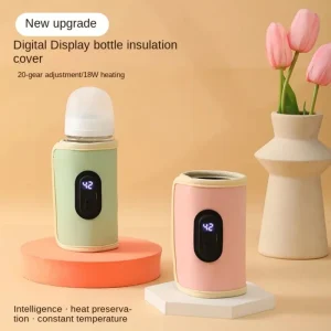 USB Baby Nursing Bottle Heater - Portable for Travel and Car Use