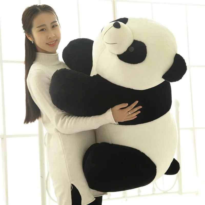 Cute Baby Panda Plush Pillow - Soft Stuffed Gift for Kids - Image 4