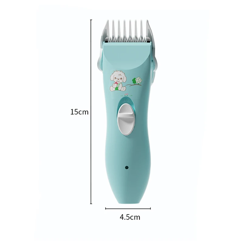 Silent Electric Baby Hair Clipper - Quiet Trimmer for Kids, Infants & Pets - Image 6