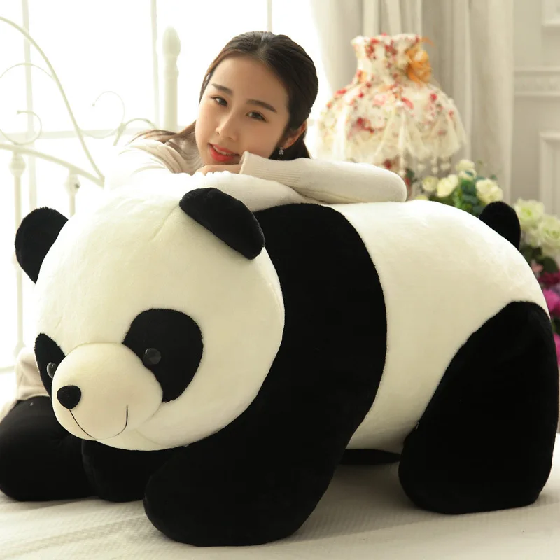Cute Baby Panda Plush Pillow - Soft Stuffed Gift for Kids - Image 2