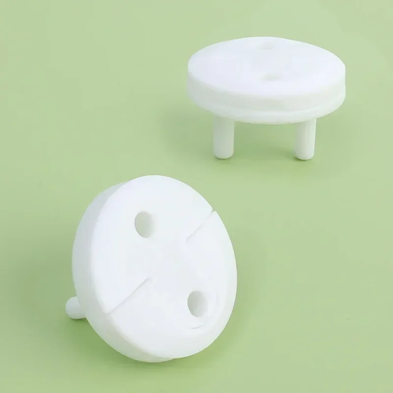 White Electrical Safety Socket Protective Cover Baby Care Safe Guard Protection Children Anti Electric Shock Rotate Protectors - Image 4