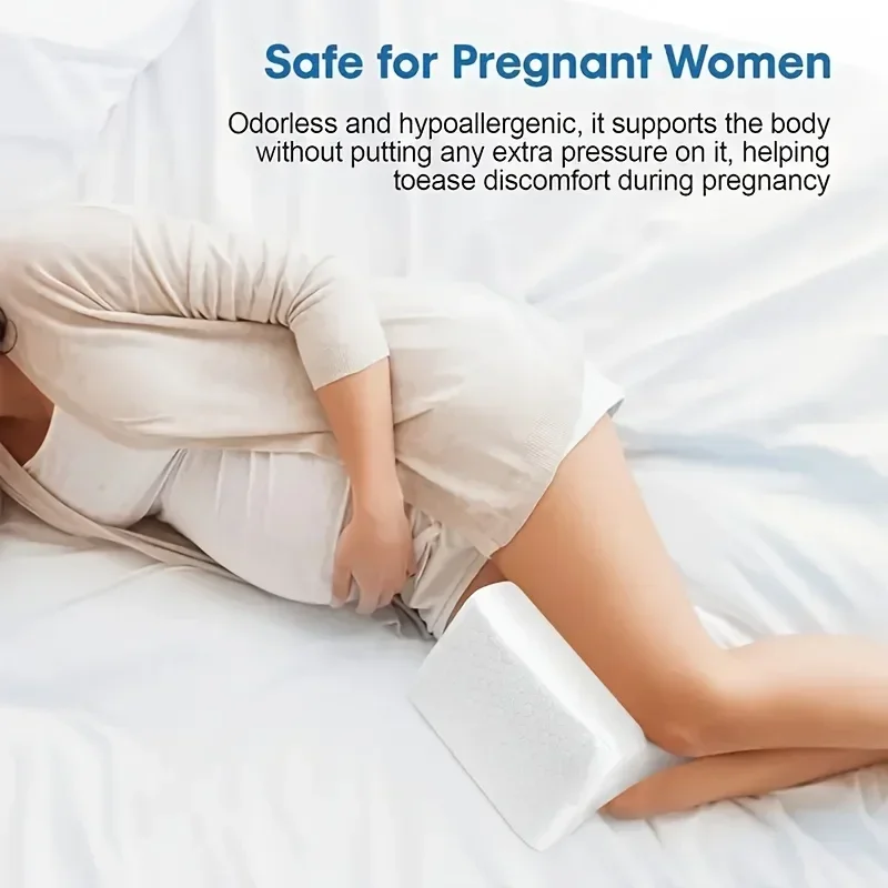 1pc Leg Pillow, Leg Varicose Veins Care Pillow, Lower Limb Lifting For Pregnant Women, Leg Pillow For Sleeping On Bed. - Image 3