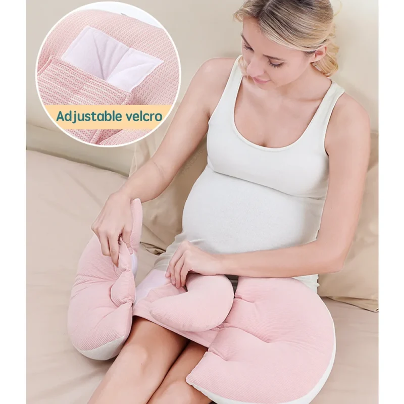 PANGDUBE Pregnancy Waist Support Pillow for Pregnant Women Sleeping Body Pillow Care for Pregnancy Cushion Adjustable Length - Image 6